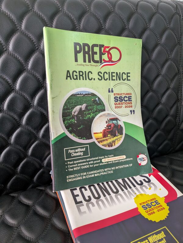 Prep50 Agricultural Science past questions, SSCE 2007 - 2026