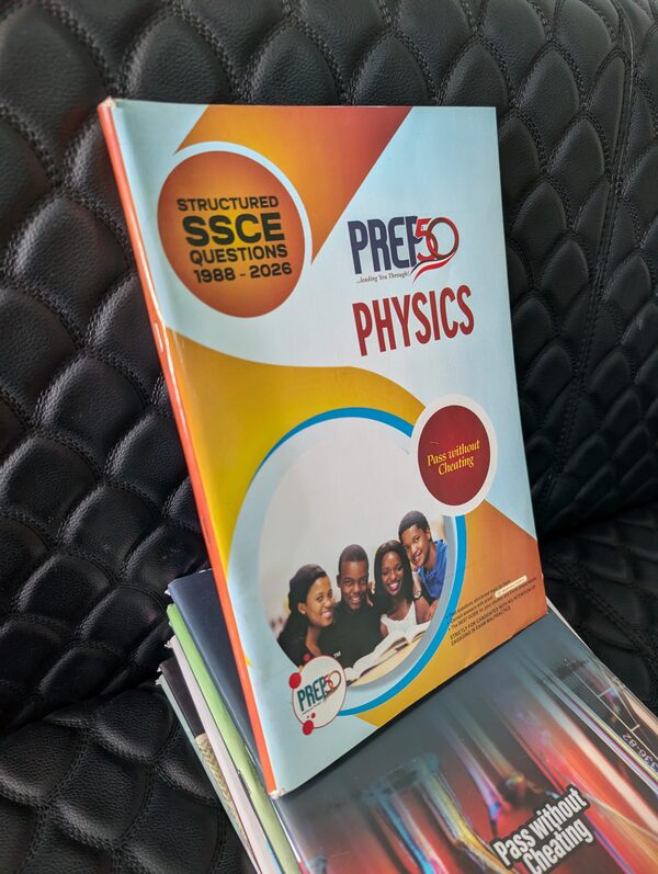 Prep50 Physics past questions, SSCE 1988 - 2026